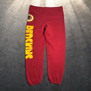 Vintage Russell Athletic Washington Redskins Sweatpants Red Baggy Y2K Size Large